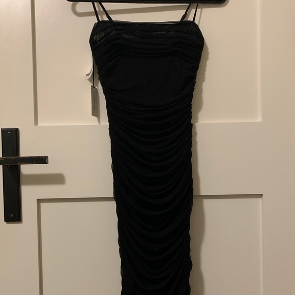 Black Babton midi dress - Picture 1 of 4